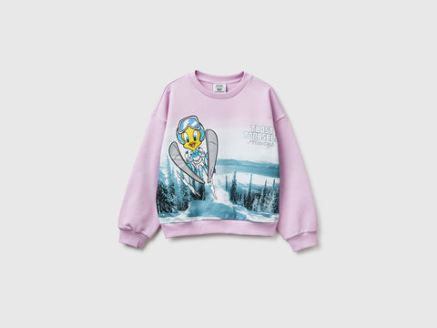 Looney Tunes x Olympic Collection lilac sweatshirt - ucb_image_FS
