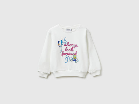 Looney Tunes x Olympic Collection cream sweatshirt - ucb_image_FS