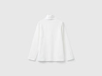 T-shirt stretch com gola alta - ucb_image_BS