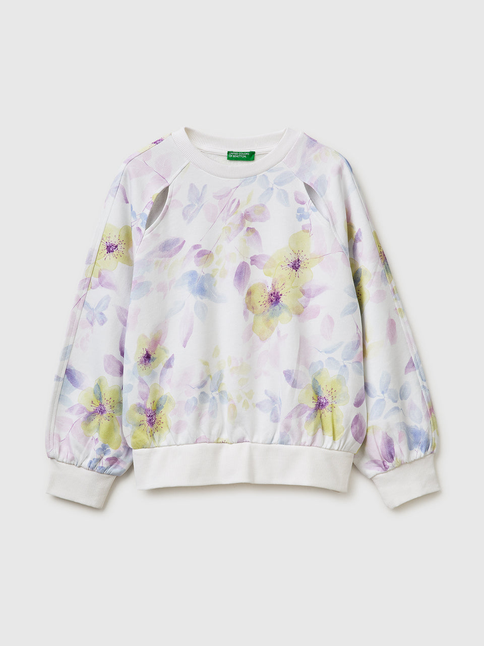 Floral sweatshirt with cut-out - ucb_image_FS