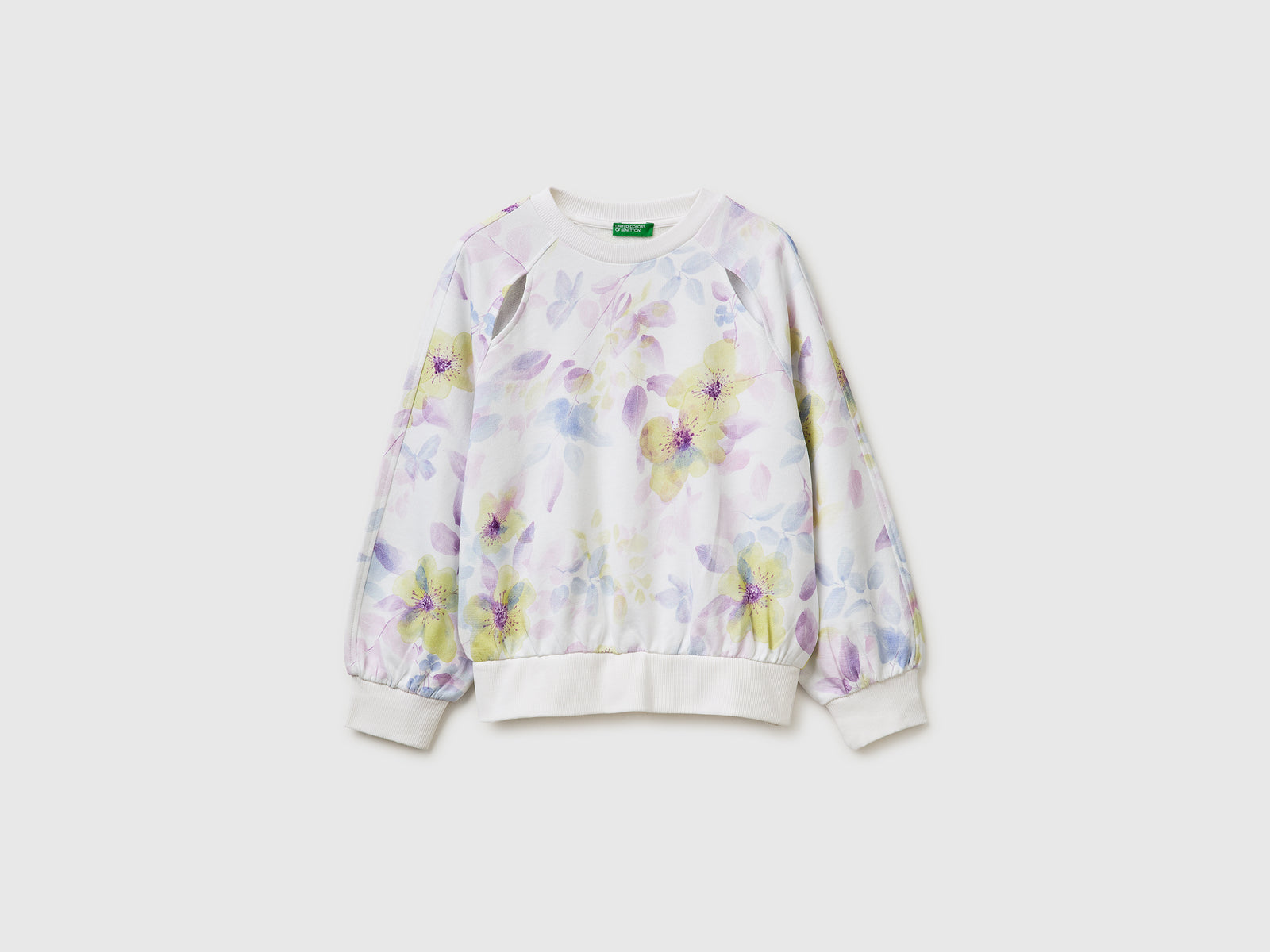 Floral sweatshirt with cut-out - ucb_image_FS