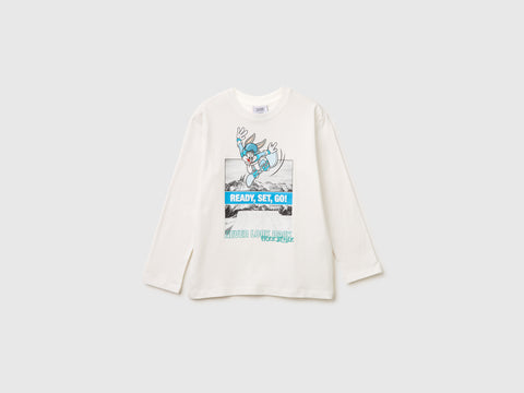 Looney Tunes x Olympic Collection cream t-shirt - ucb_image_FS