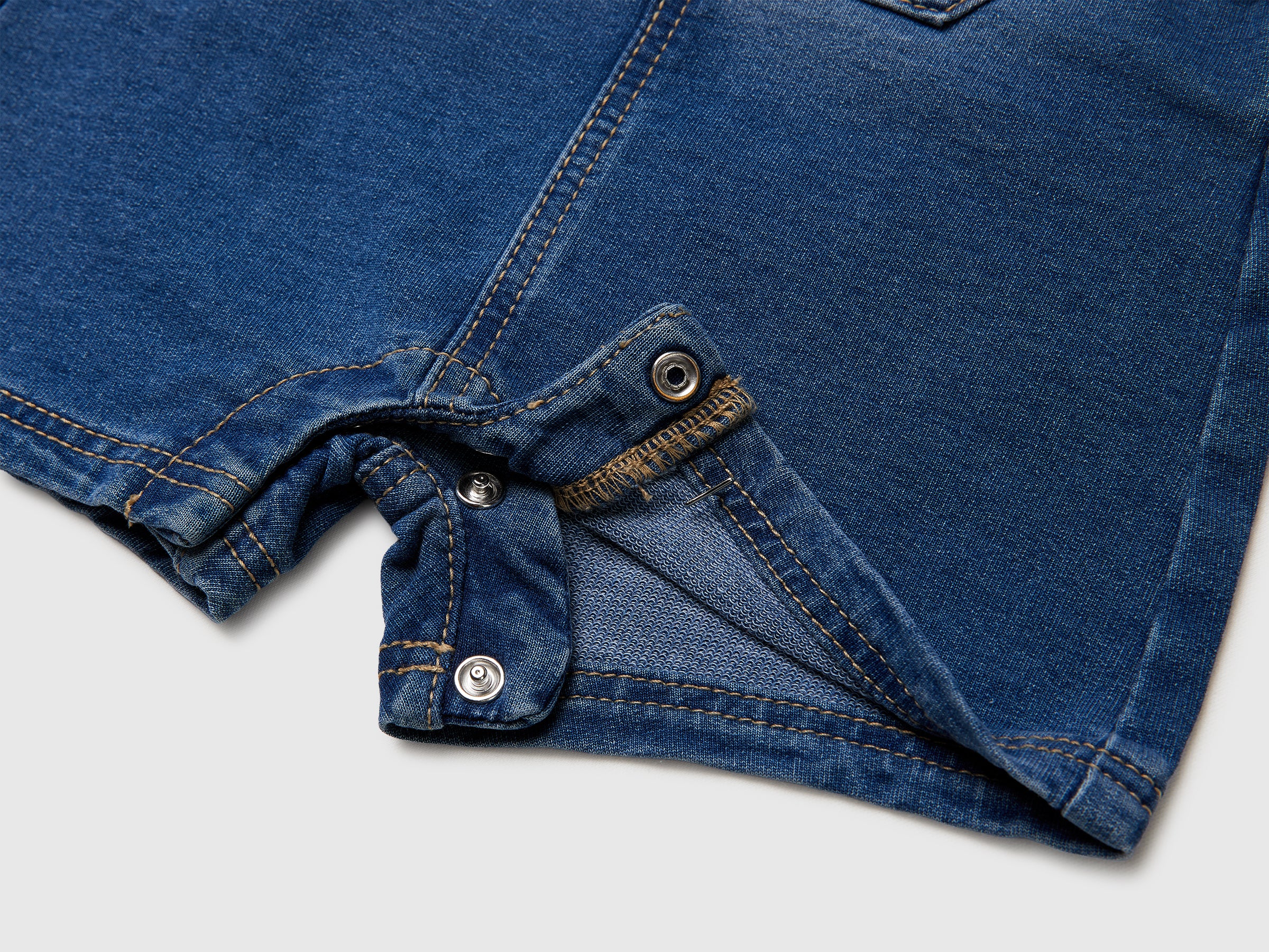 Denim-effect sweatshirt overalls - ucb_image_FY