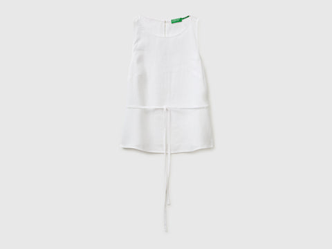 100% linen tank top with strap - ucb_image_FS