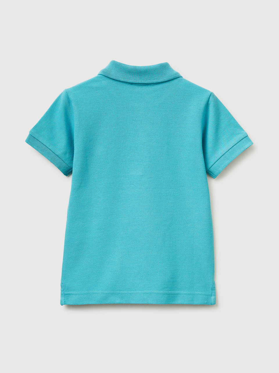 Short-sleeved polo in pure cotton - ucb_image_BS