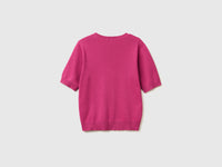 Plum sweater with short sleeves - ucb_image_BS