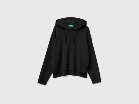 Oversized fit sweater with hood - ucb_image_FS