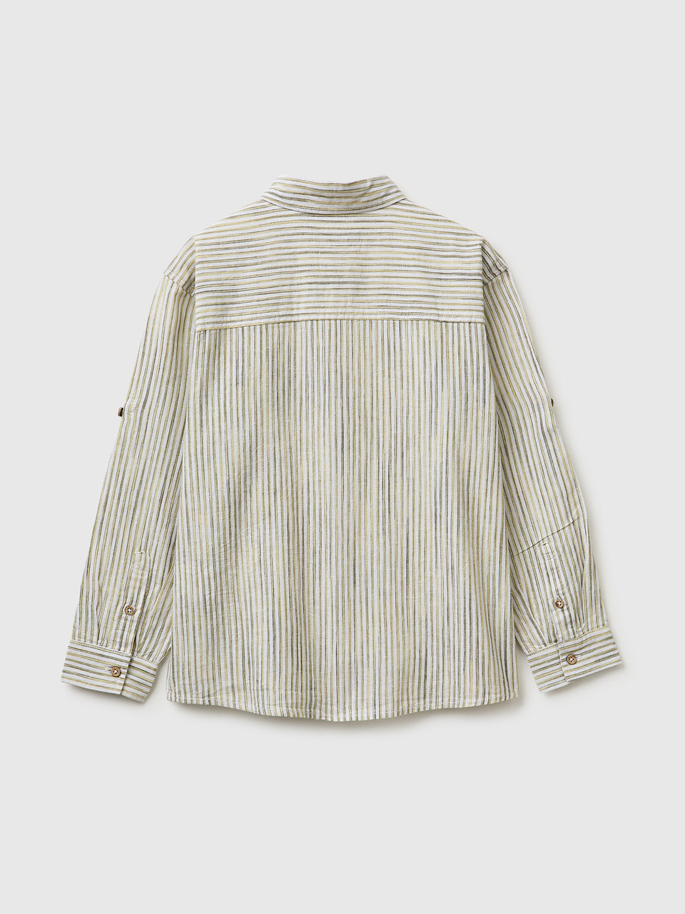 Striped linen blend shirt - ucb_image_BS