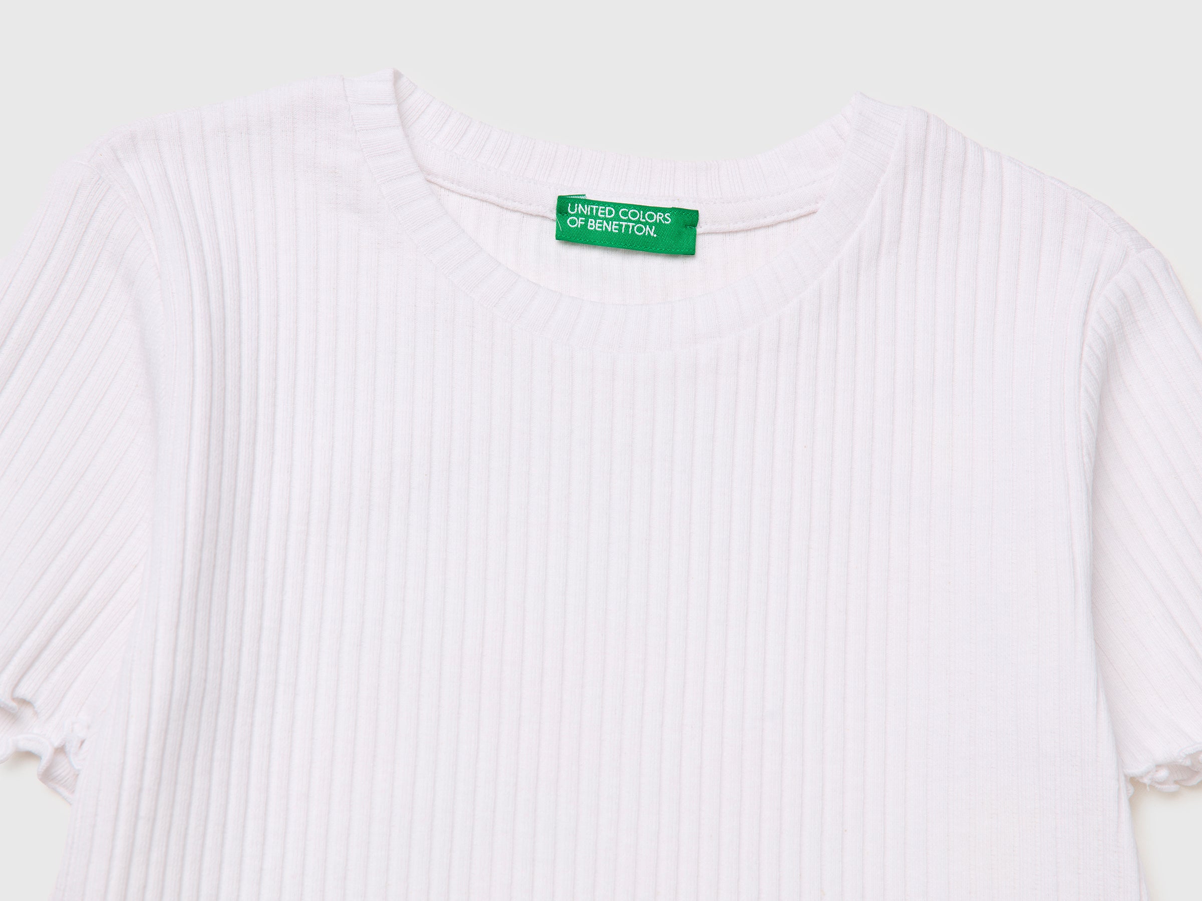 Slim fit ribbed t-shirt - ucb_image_DS1