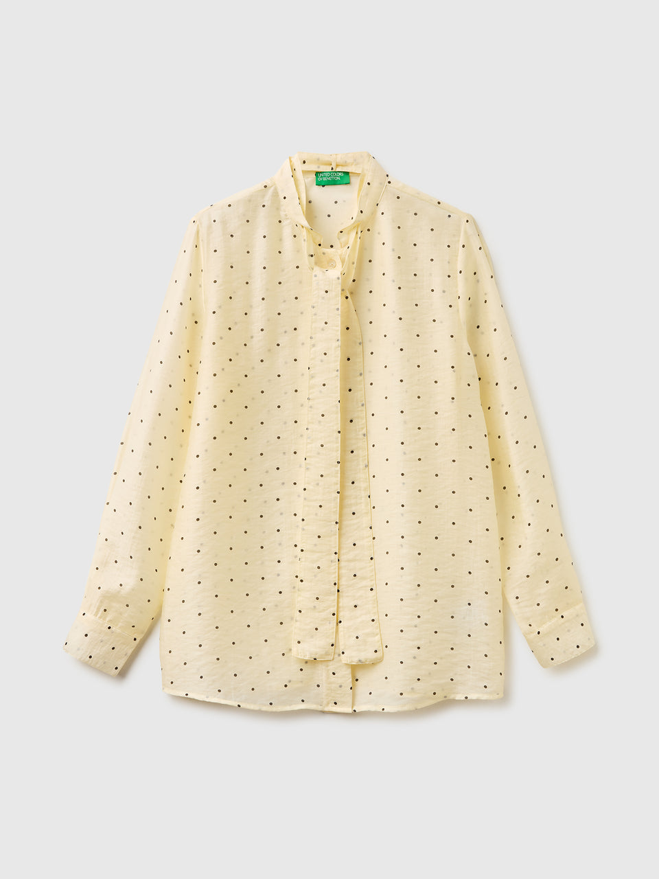 Flowy shirt with micro polka dots - ucb_image_FS