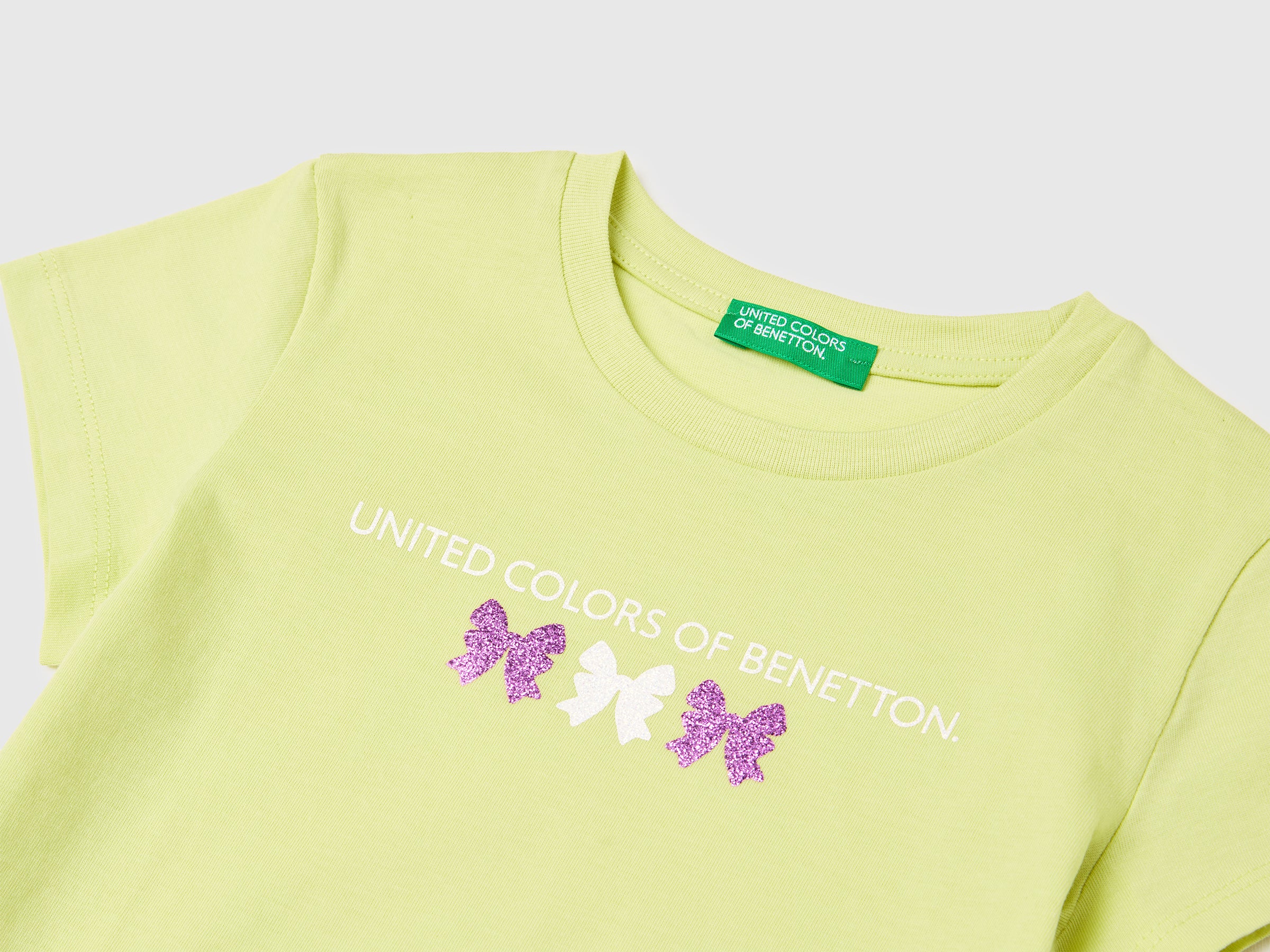 T-shirt with glitter print - ucb_image_DS1