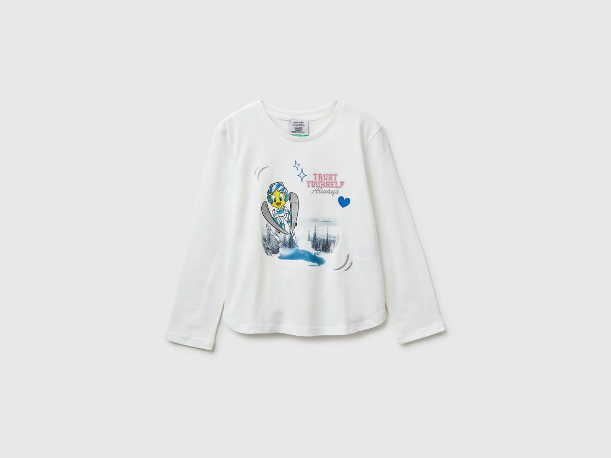 Looney Tunes x Olympic Collection cream t-shirt - ucb_image_FS