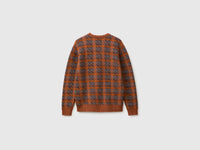 Camisola tartan em mistura de algodão e lã - ucb_image_BS