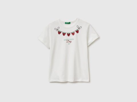 T-shirt with print and glitter - ucb_image_FS