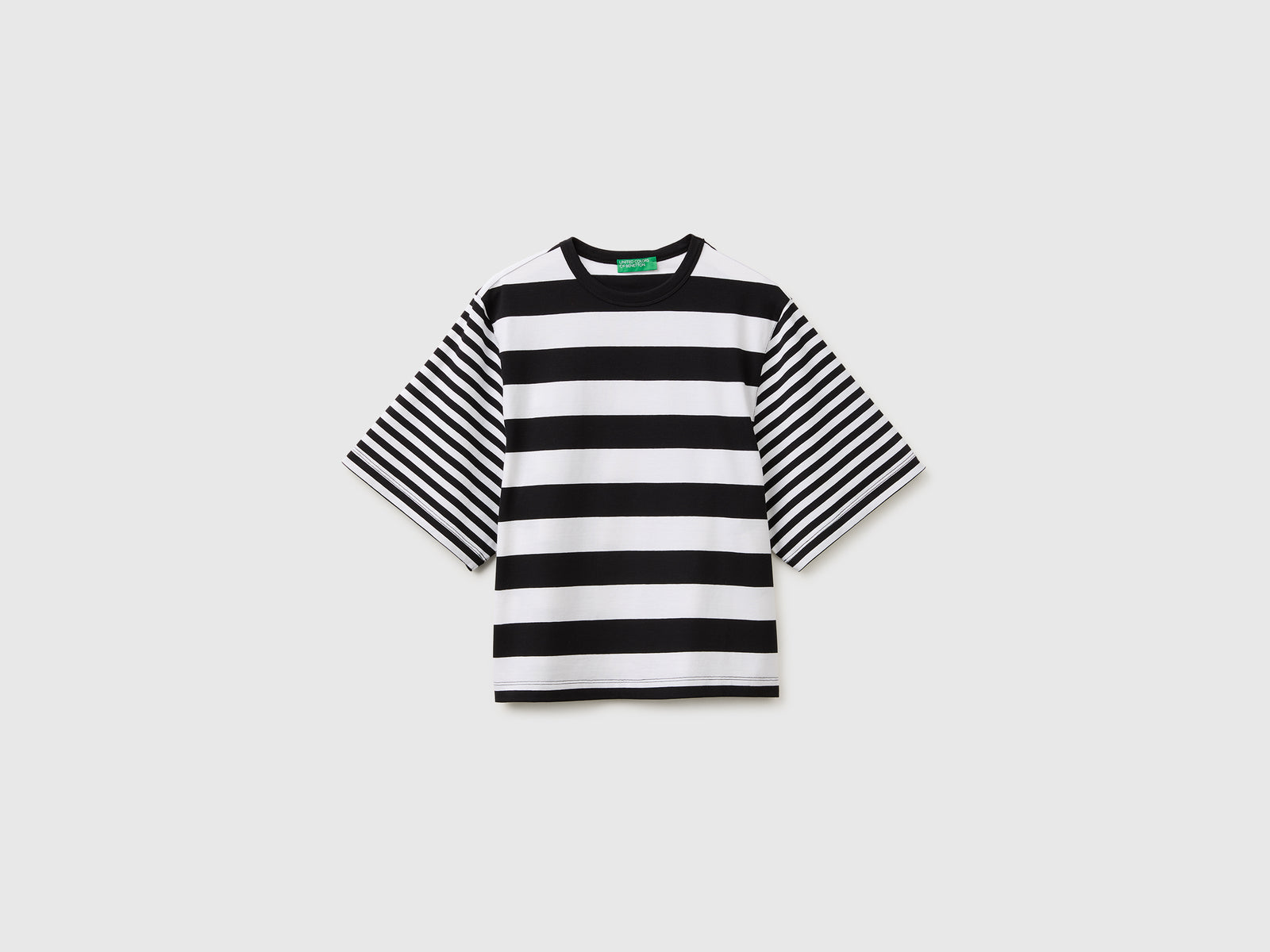 T-shirt às riscas over fit - ucb_image_FS