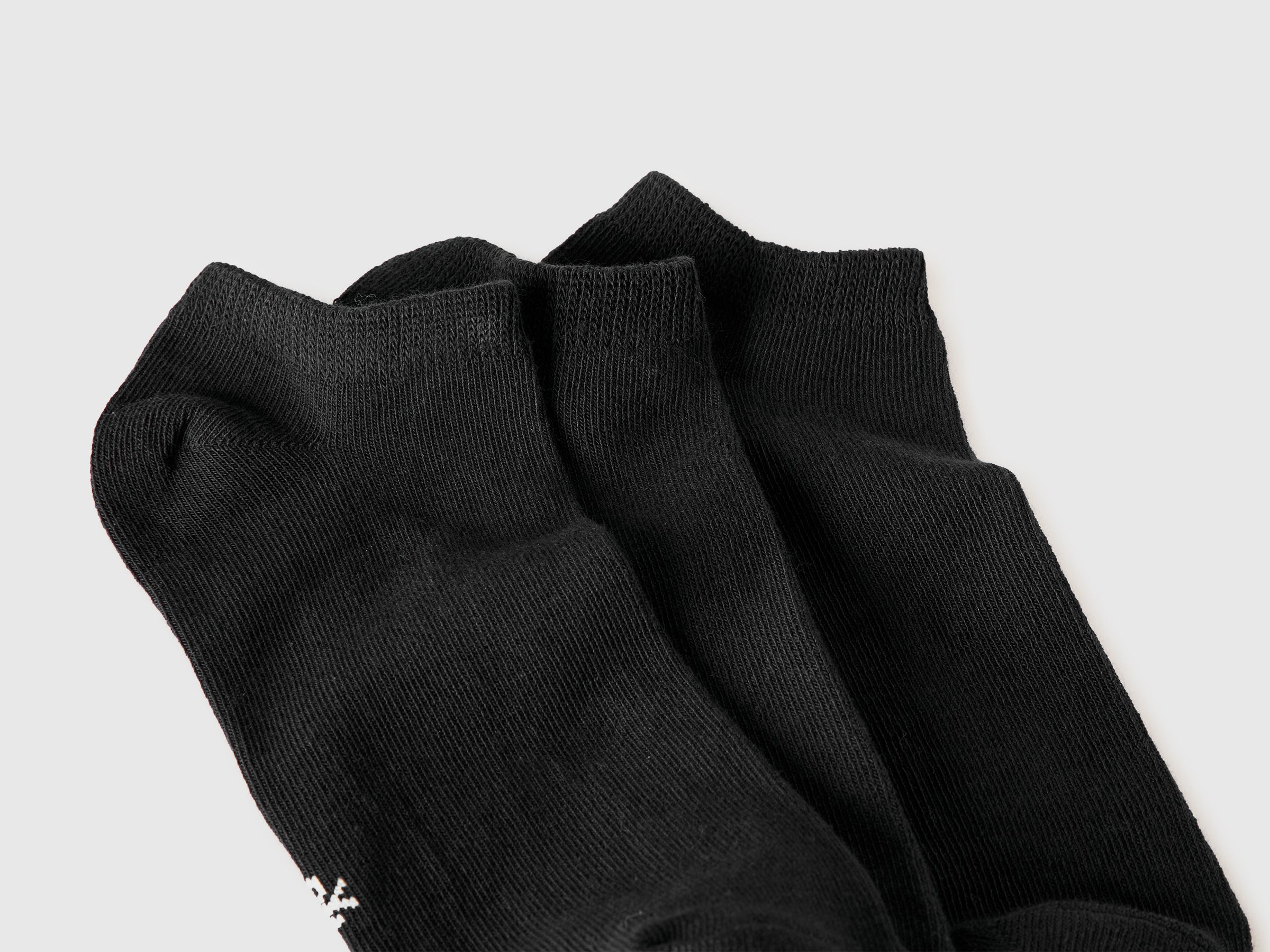 Three pairs of plain short socks - ucb_image_DS1