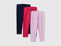 Three stretch cotton leggings - ucb_image_BS