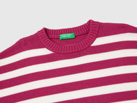 Striped sweater in tricot cotton - ucb_image_DS1