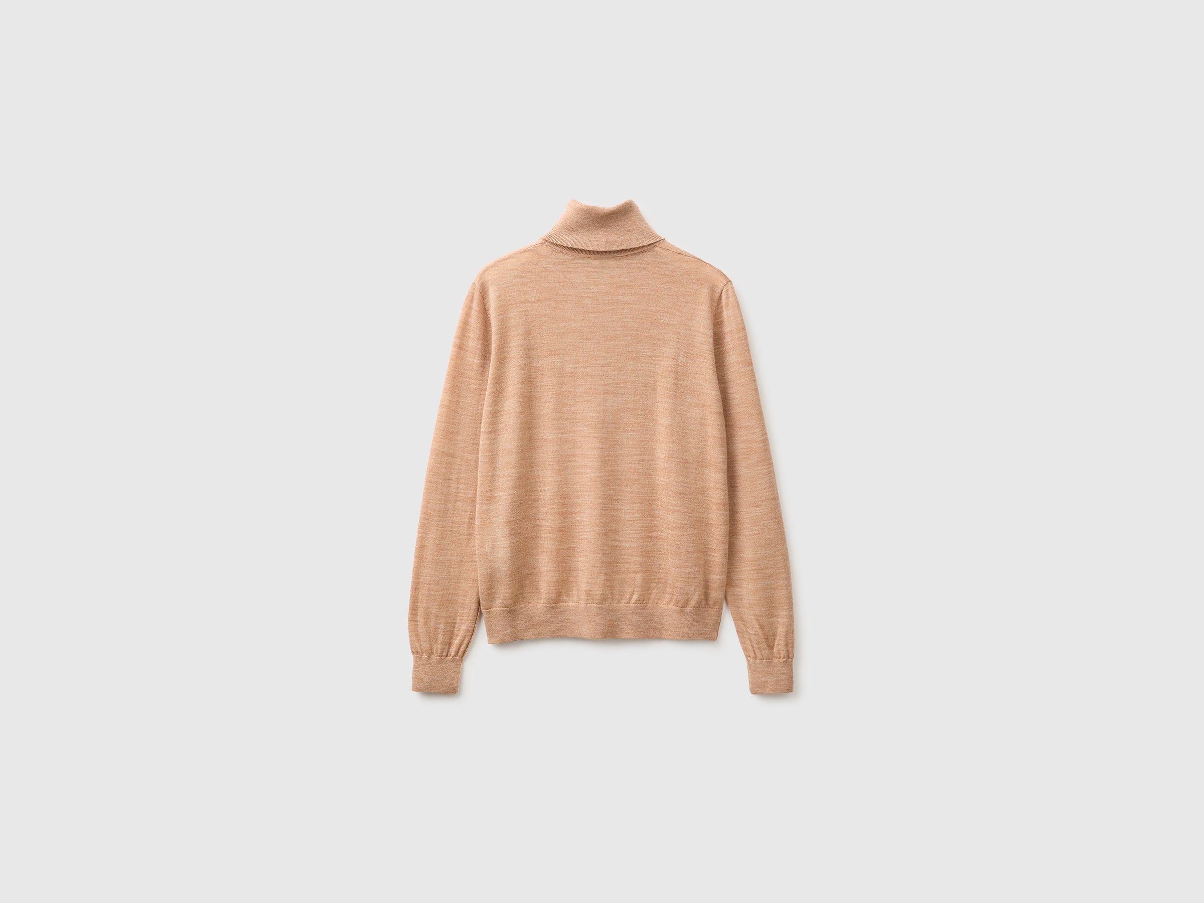 Camisola de gola alta em pura lã Merino - ucb_image_BS