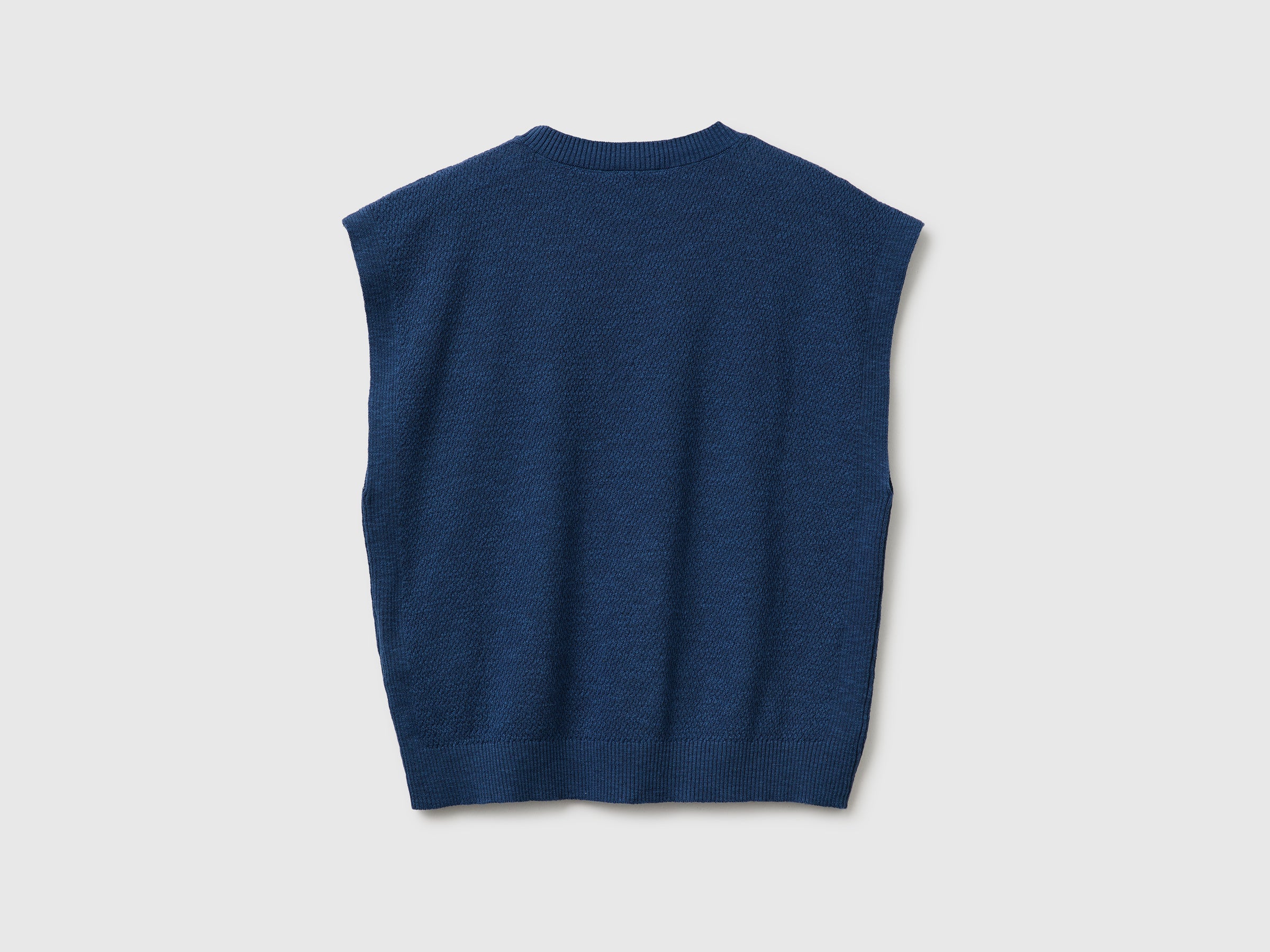 Camisola sem mangas em mistura de linho - ucb_image_BS