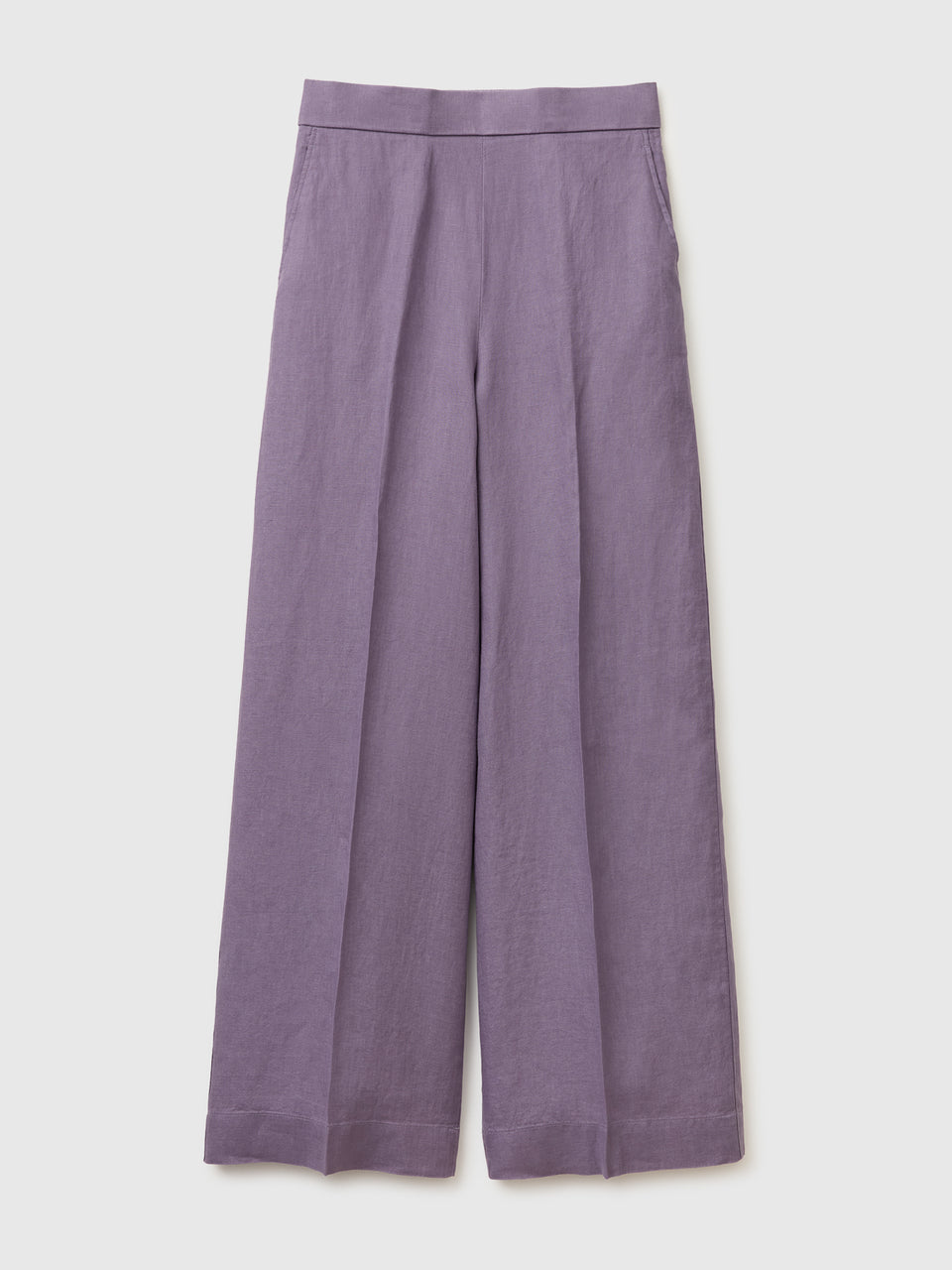 Palazzo trousers in pure linen - ucb_image_FS