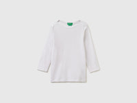 T-shirt slim fit com decote à barco - ucb_image_FS