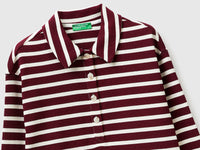 Striped sweatshirt polo shirt - ucb_image_DS1