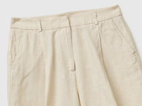 100% linen Bermuda shorts - ucb_image_FY