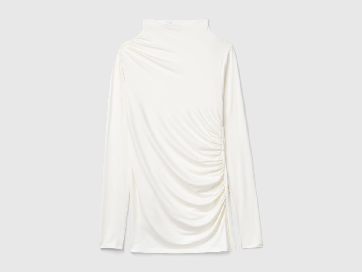 T-shirt slim fit em Modal stretch - ucb_image_FS