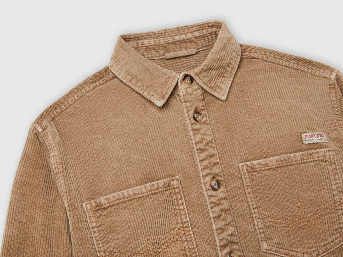 Camisa de veludo canelado lavagem vintage - ucb_image_DS1