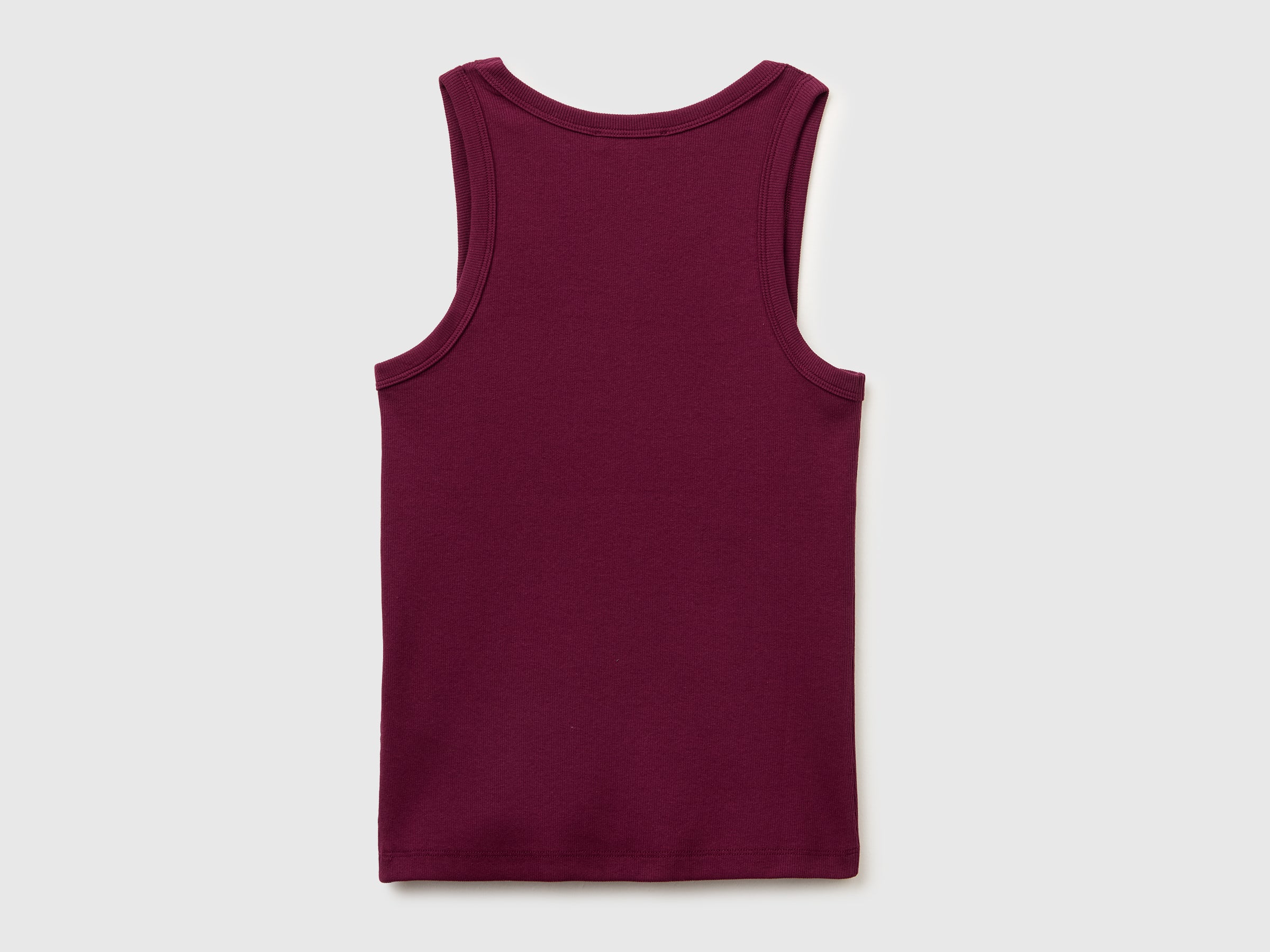 Wide-neck ribbed tank top - ucb_image_BS