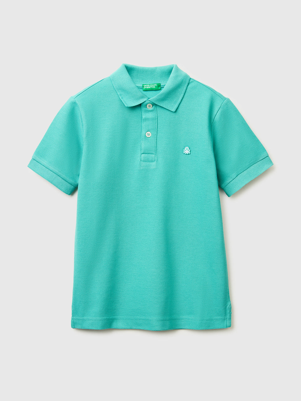 Slim fit polo in pure cotton - ucb_image_FS