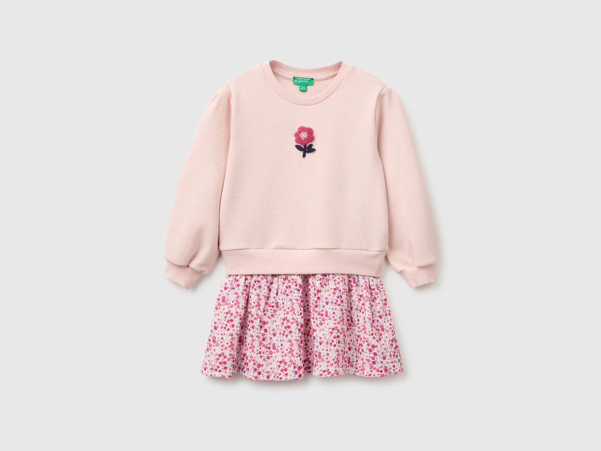Vestido com saia às flores  - ucb_image_FS