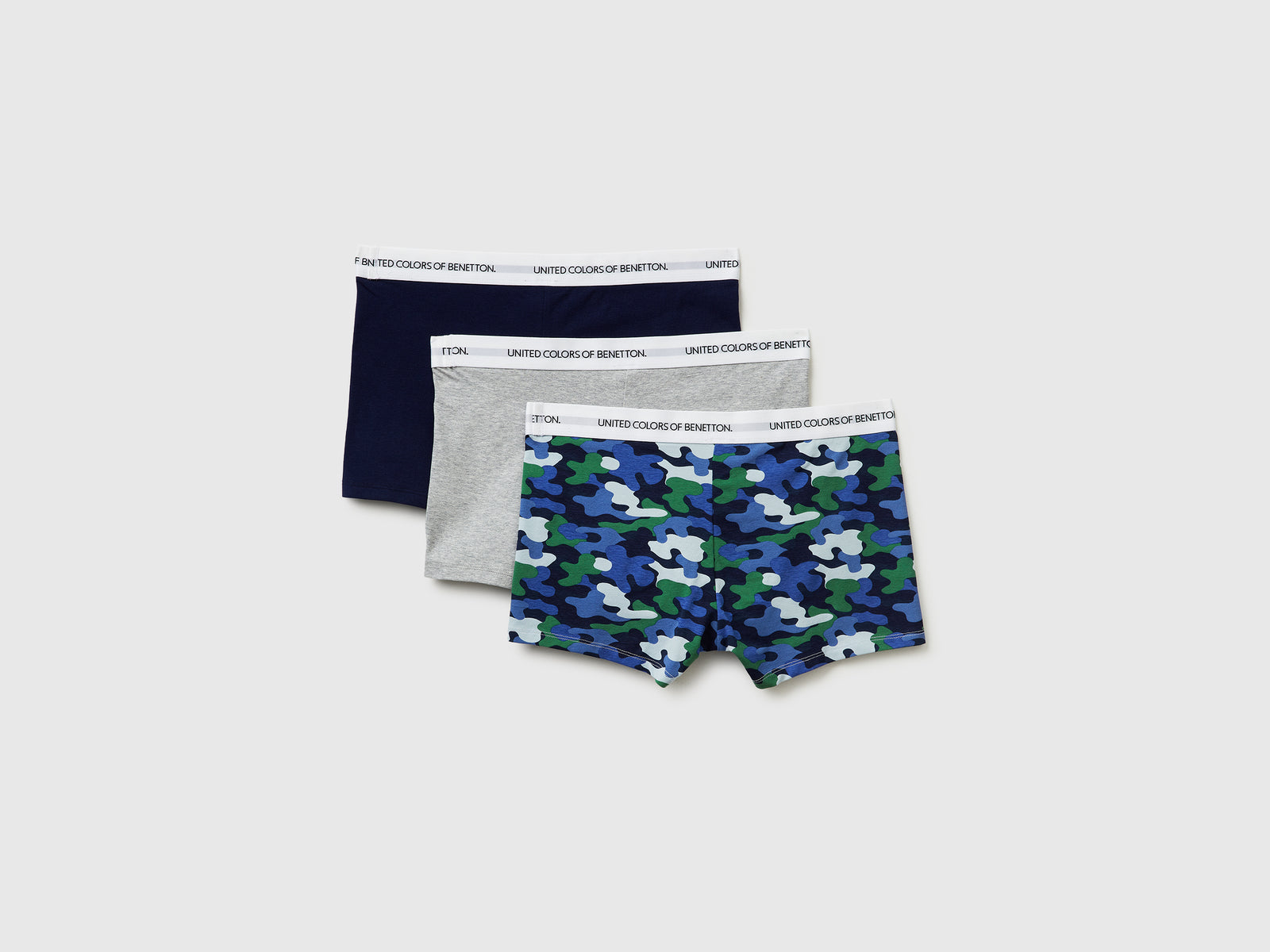 Set de três boxers em algodão orgânico stretch - ucb_image_BS