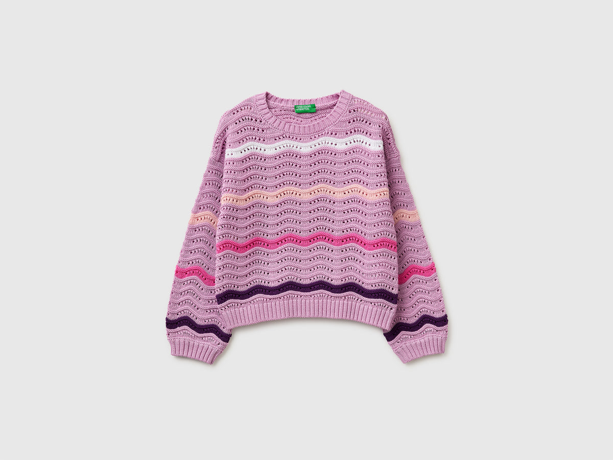 Sweater with multicolored stripes - ucb_image_FS