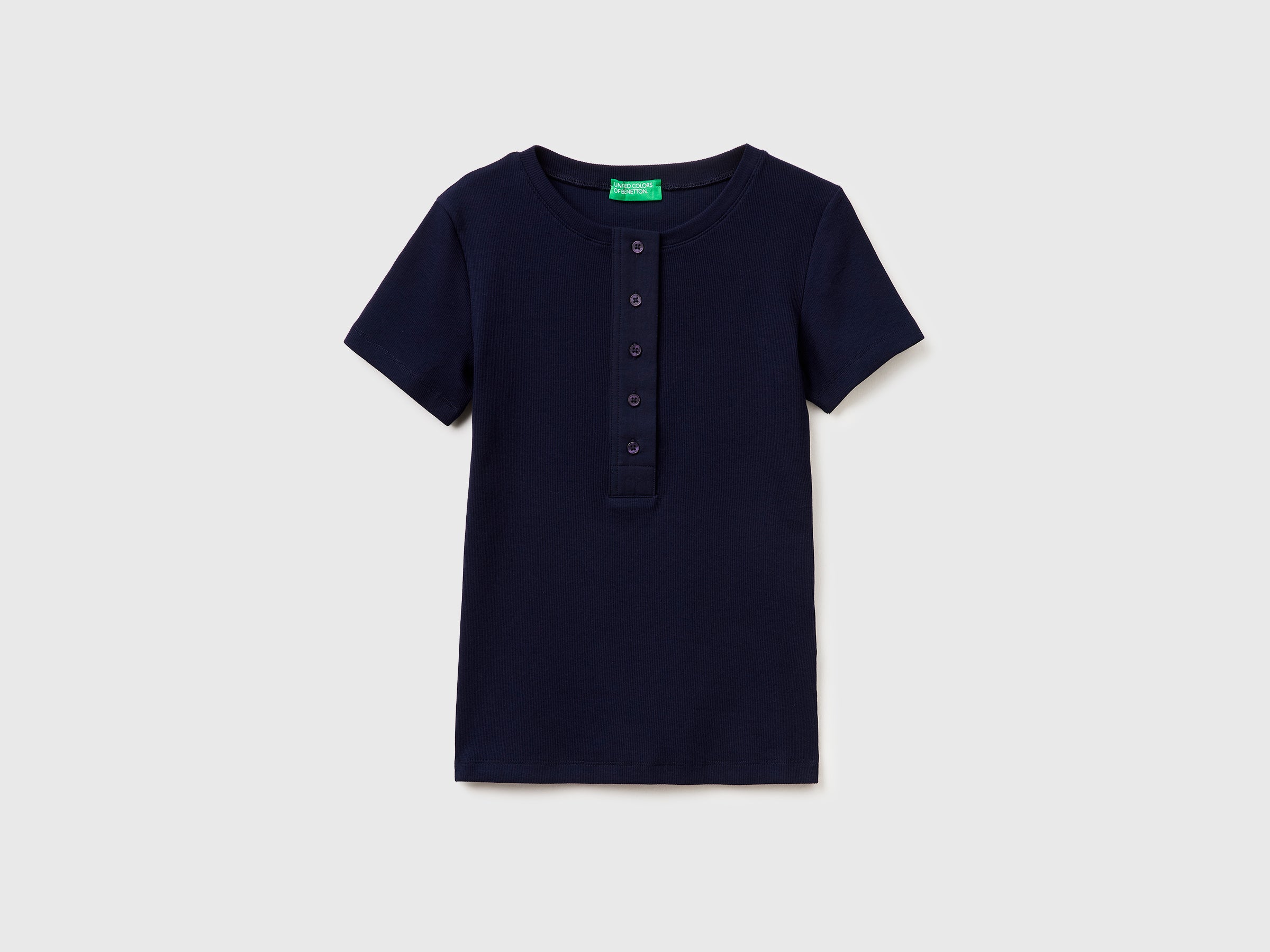 Ribbed henley T-shirt - ucb_image_FS