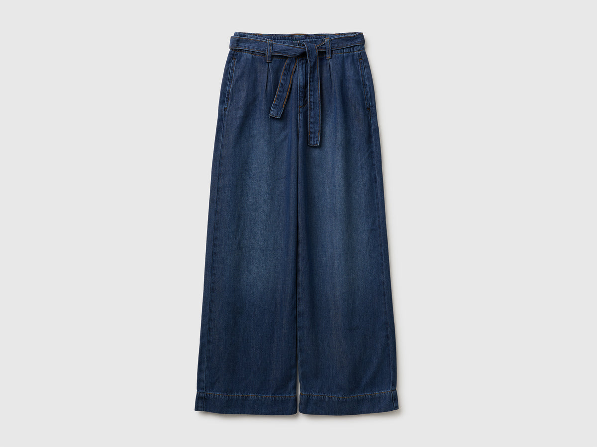 Jeans wide fit com cinto - ucb_image_FS