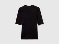 T-shirt slim fit em algodão de fibra longa - ucb_image_BS