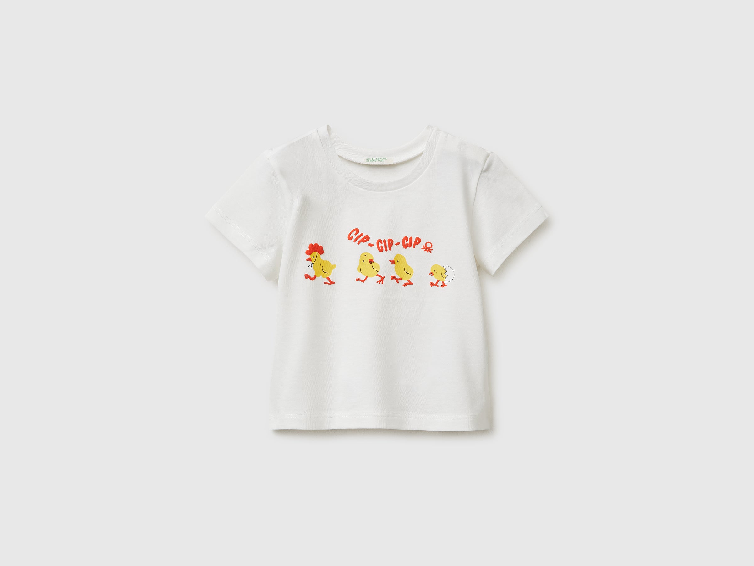 Organic cotton T-shirt with print - ucb_image_FS