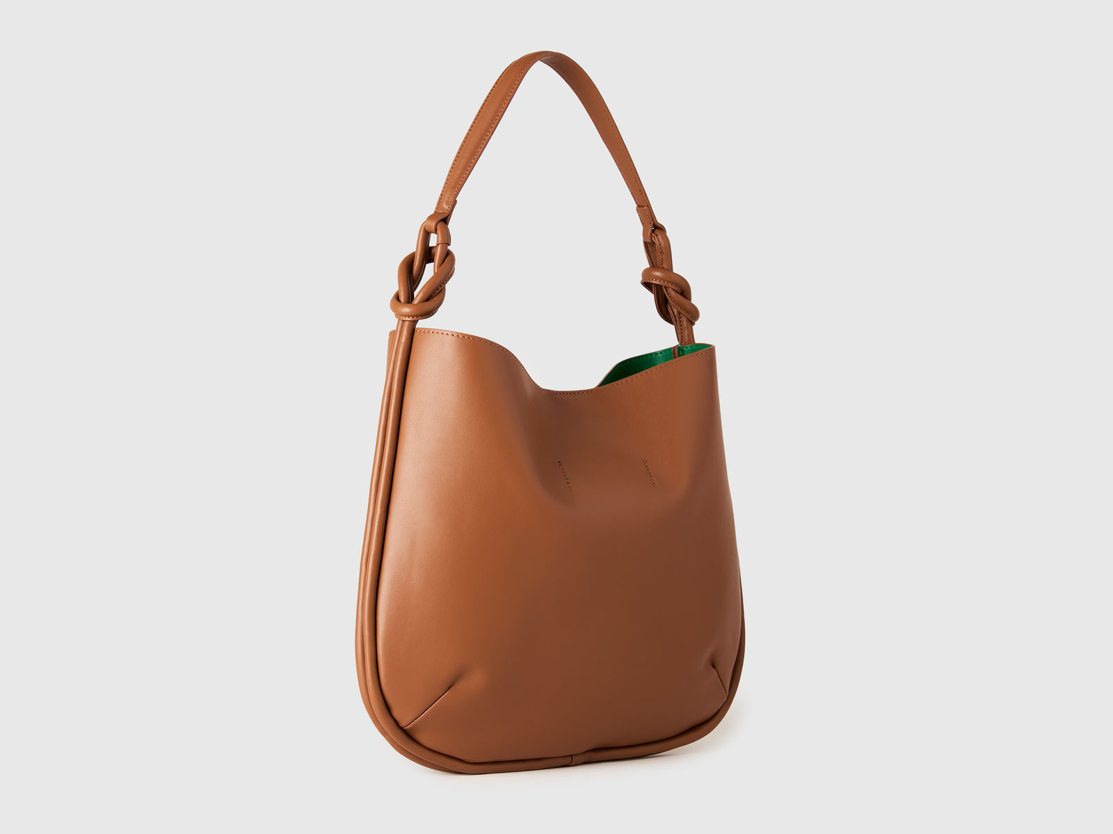 Maxi hobo bag in leather color - ucb_image_BS