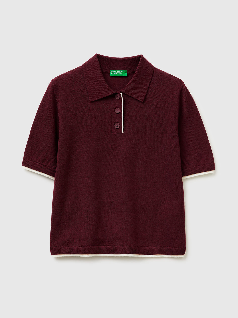 Camisola polo 100% lã Merino - ucb_image_FS