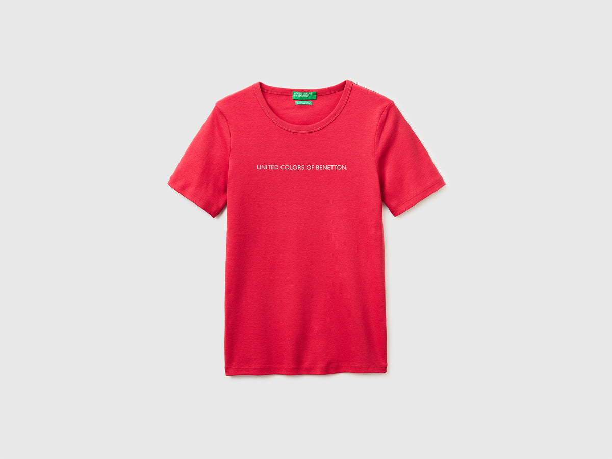 Short sleeve t-shirt with glitter logo - ucb_image_FS