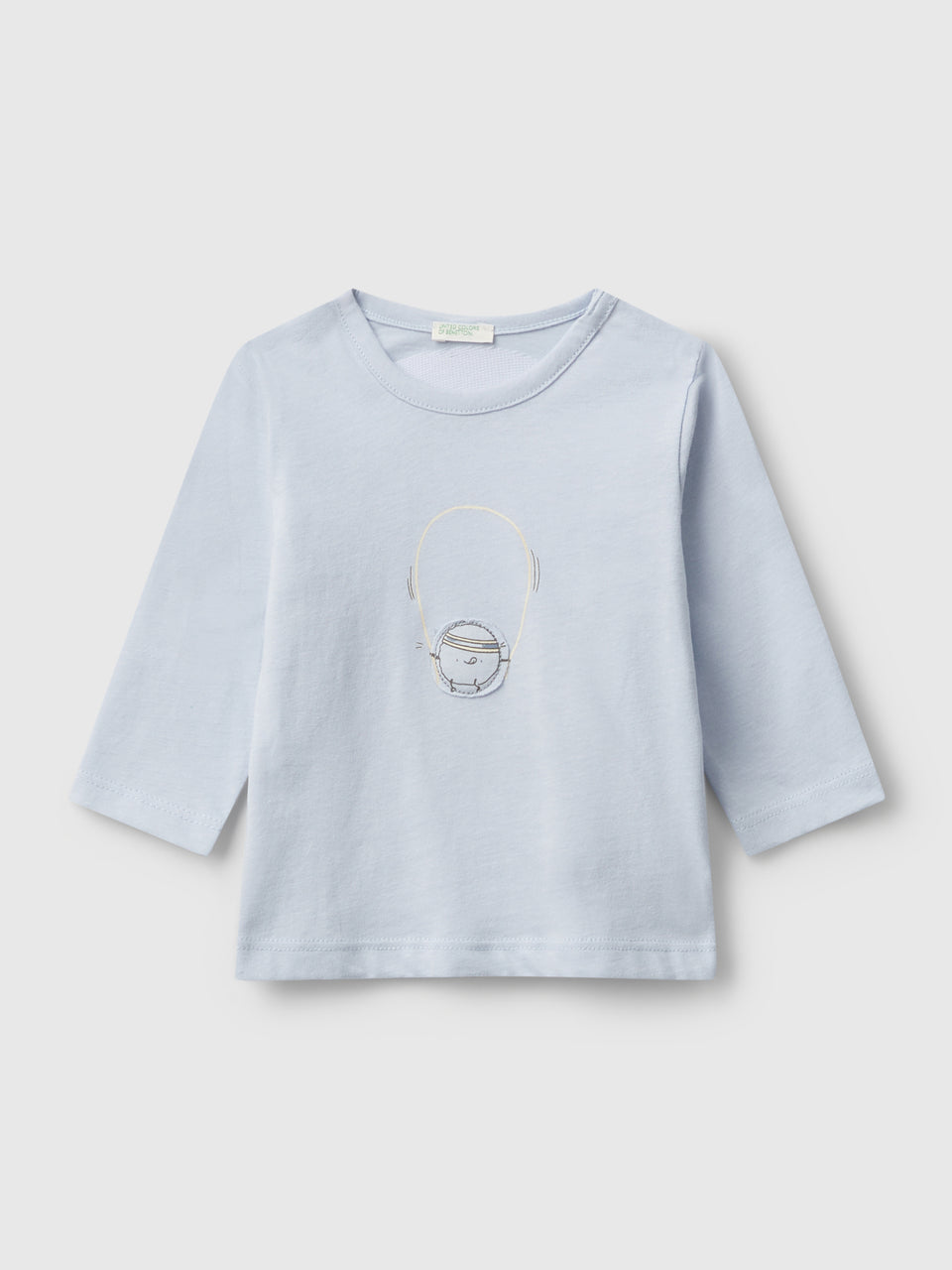 T-shirt com estampa e patch - ucb_image_FS