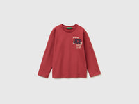 T-shirt de gola redonda em algodão quente - ucb_image_FS