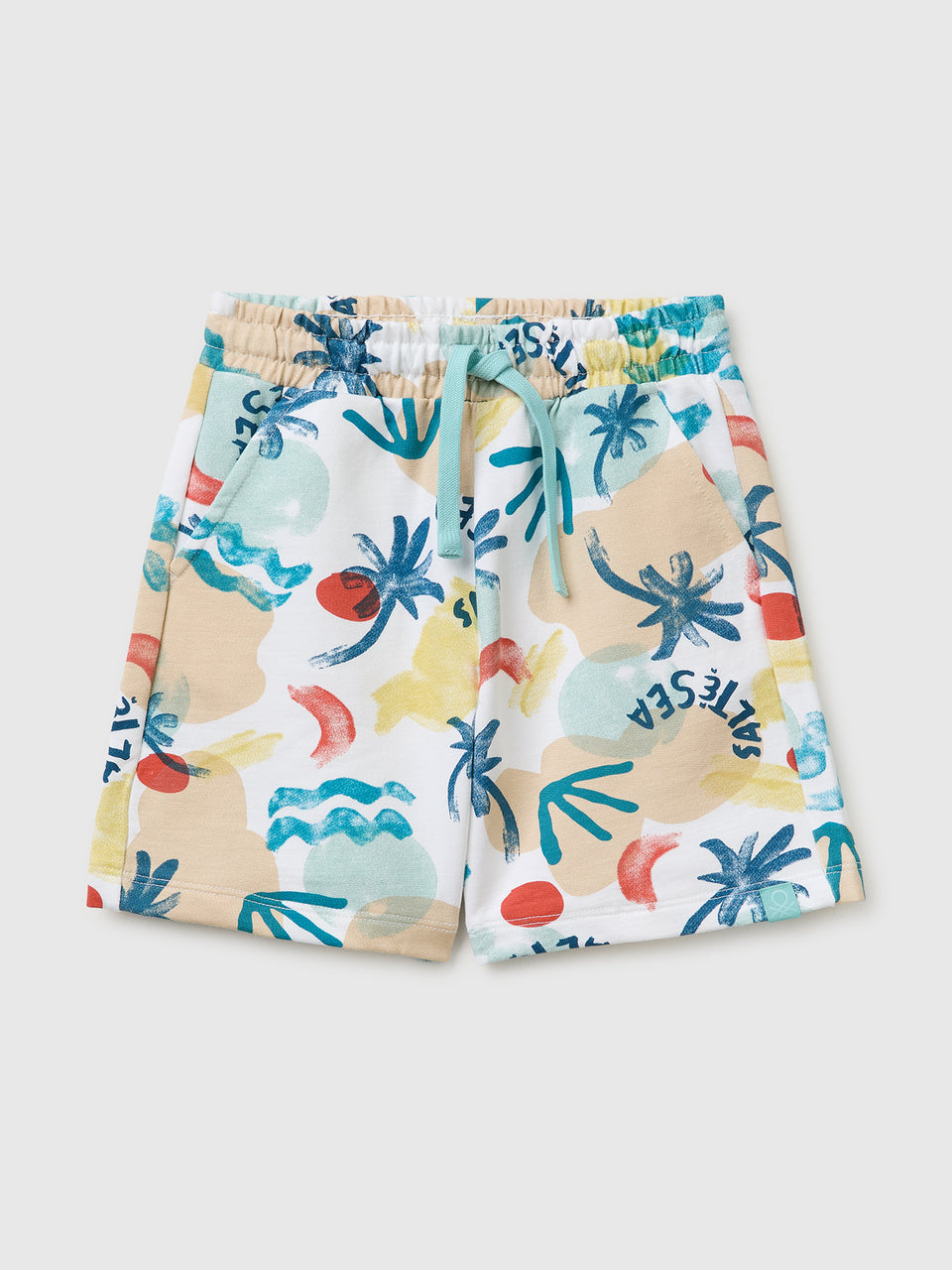 Bermuda shorts with tropical print - ucb_image_FS
