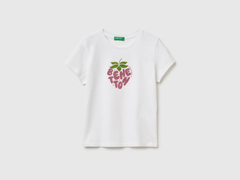 T-shirt with glitter print - ucb_image_FS