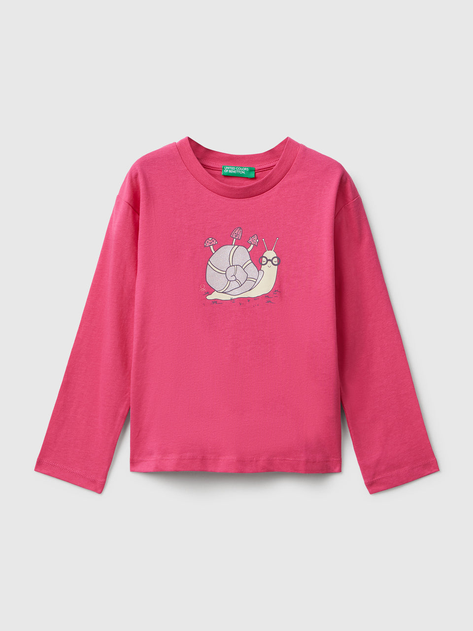 T-shirt em algodão com estampa glitter - ucb_image_FS