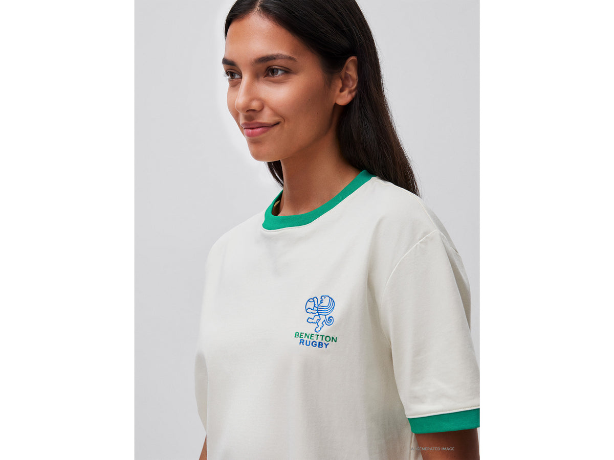 T-shirt Benetton Rugby 100% algodão - ucb_image_FY