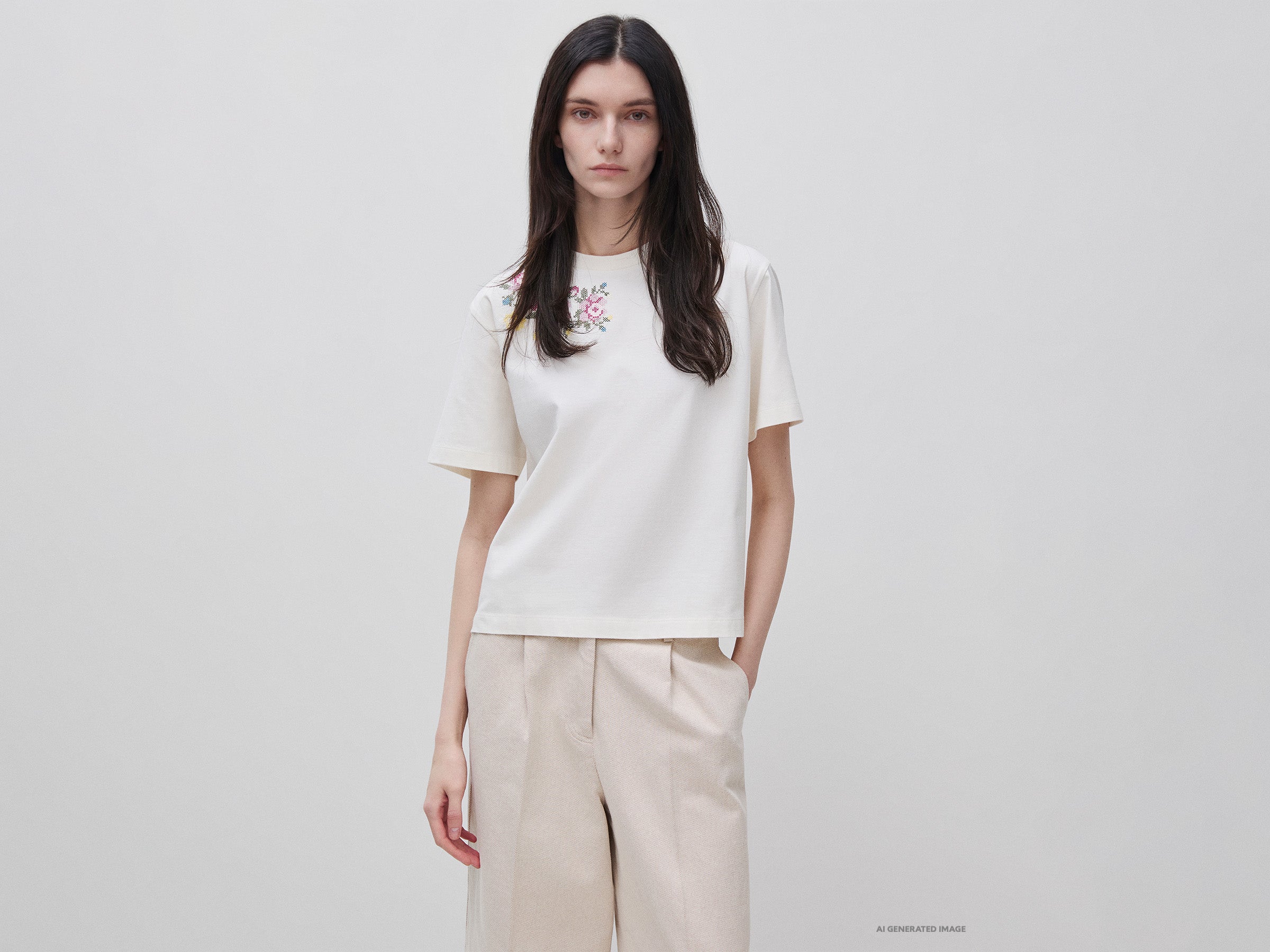 T-shirt com bordado - ucb_image_F