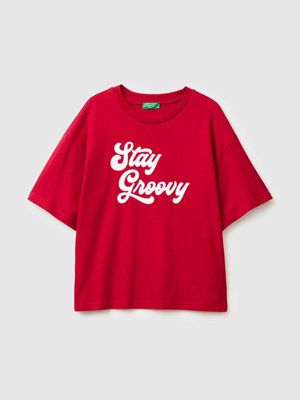 T-shirt com estampa slogan - ucb_image_FS